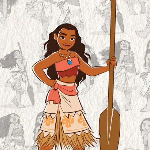 Disney Princess Moana Pattern Otterbox Commuter Galaxy Skin