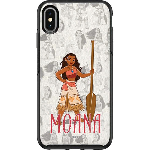 Disney Princess Moana Pattern Otterbox Symmetry iPhone Skin