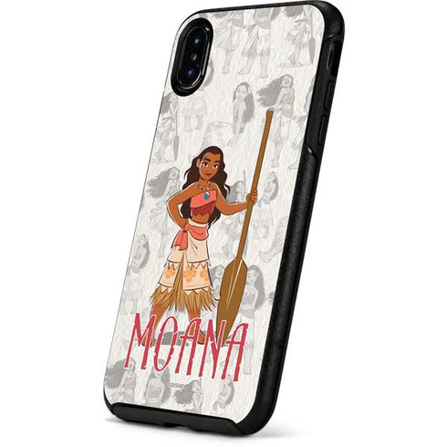 Disney Princess Moana Pattern Otterbox Symmetry iPhone Skin