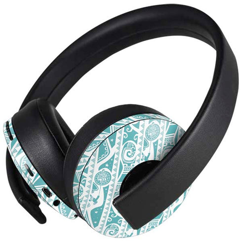 Disney Princess Moana Pattern PlayStation 4 Gold Wireless Headset Skin