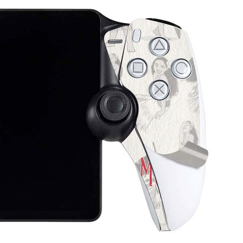 Disney Princess Moana Pattern PlayStation Portal Remote Player Skin