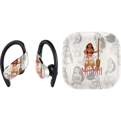 Disney Princess Moana Pattern PowerBeats Pro Skin