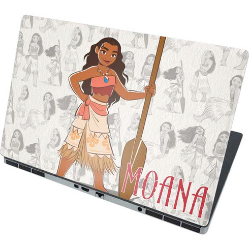 Disney Princess Moana Pattern Dell Precision Skin