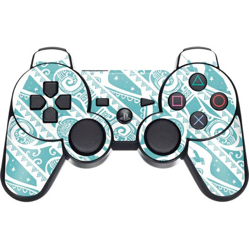 Disney Princess Moana Pattern PS3 Dual Shock wireless controller Skin
