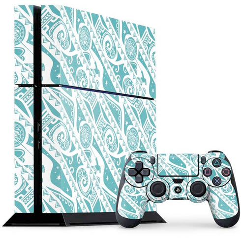 Disney Princess Moana Pattern PlayStation PS4 Skins