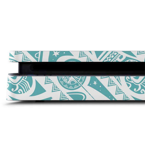 Disney Princess Moana Pattern PS4 Slim Skin