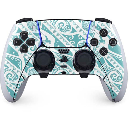 Disney Princess Moana Pattern PS5 DualSense Edge Pro Controller Skin