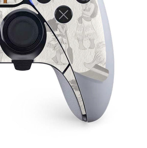 Disney Princess Moana Pattern PS5 DualSense Edge Pro Controller Skin