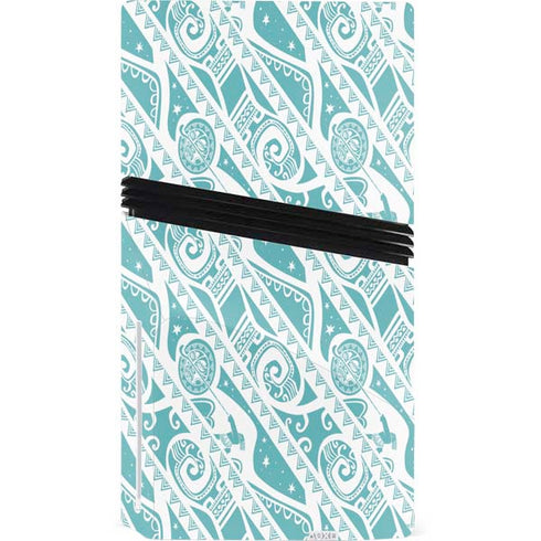 Disney Princess Moana Pattern PS5 Pro Disk Bundle Skin