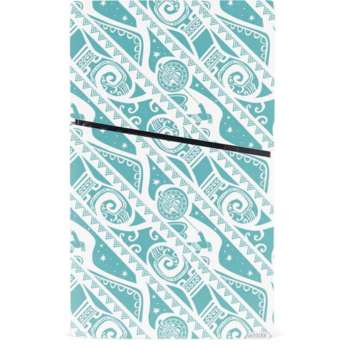 Disney Princess Moana Pattern PS5 Slim Digital Edition Bundle Skin