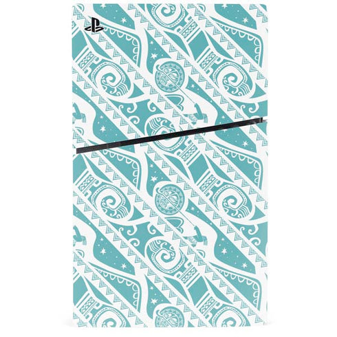 Disney Princess Moana Pattern PS5 Slim Digital Edition Console Skin