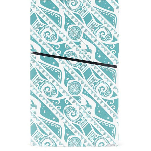 Disney Princess Moana Pattern PS5 Slim Digital Edition Console Skin