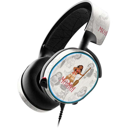 Disney Princess Moana Pattern SteelSeries Arctis 3 Skin