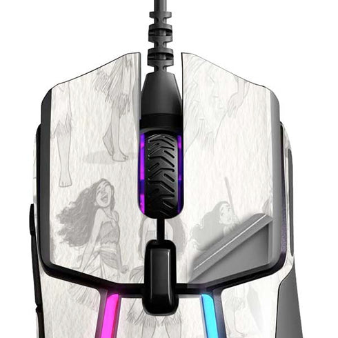 Disney Princess Moana Pattern SteelSeries Rival 600 Gaming Mouse Skin