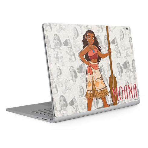 Disney Princess Moana Pattern Surface Book 2 13.5in Skin