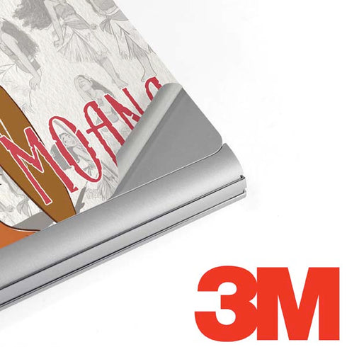 Disney Princess Moana Pattern Surface Book 2 13.5in Skin
