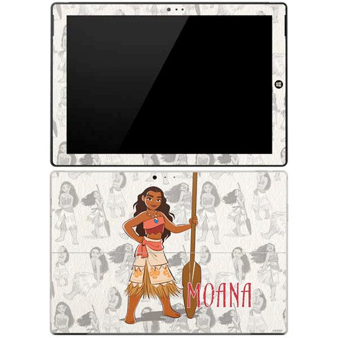 Disney Princess Moana Pattern Surface Pro 3 Skin