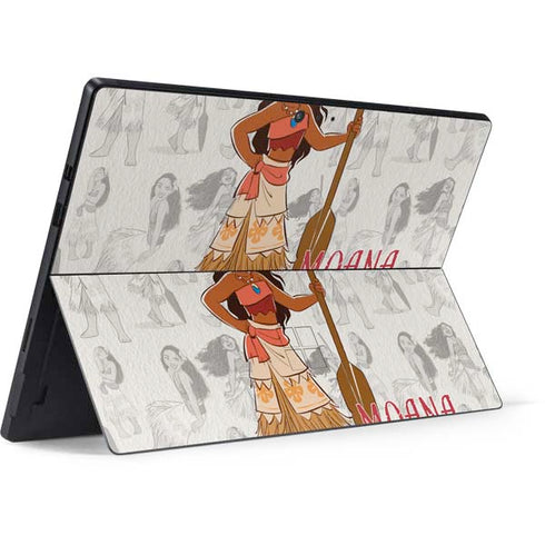 Disney Princess Moana Pattern Surface Pro 6 Skin