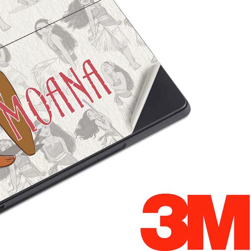 Disney Princess Moana Pattern Surface Pro 7 Skin