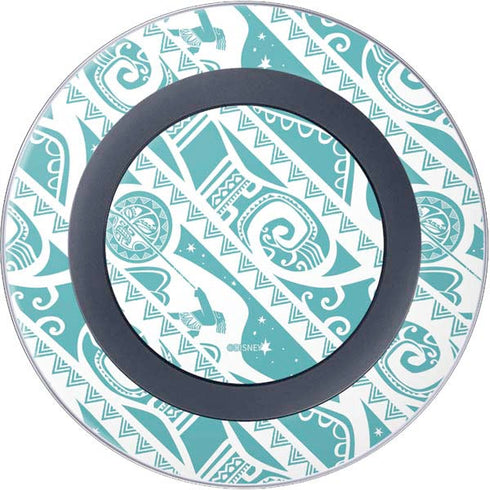 Disney Princess Moana Pattern Wireless Charger Skin