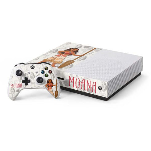 Disney Princess Moana Pattern Xbox One Skins