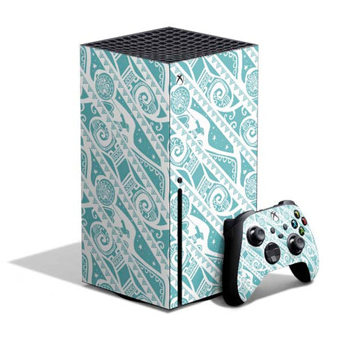 Disney Princess Moana Pattern Xbox Series X Skins