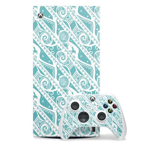 Disney Princess Moana Pattern XBox Series X Digital Edition Bundle Skin