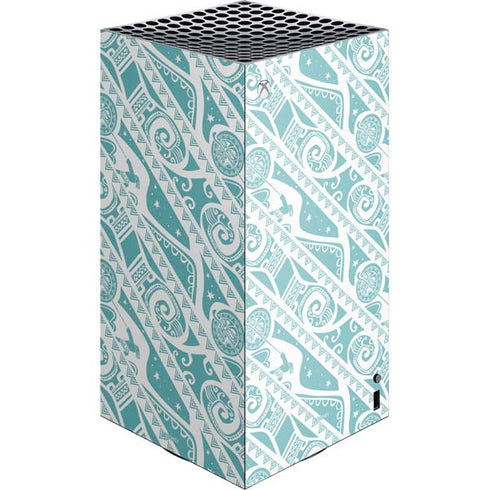 Disney Princess Moana Pattern XBox Series X Digital Edition Console Skin