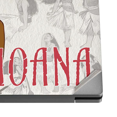 Disney Princess Moana Pattern Dell XPS Skin