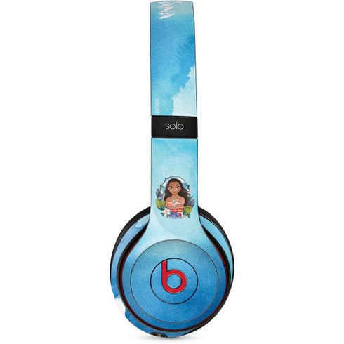 Disney Princess Moana Portrait Beats Solo 2 Wireless Skin