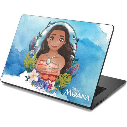 Disney Princess Moana Portrait Dell Chromebook Skin