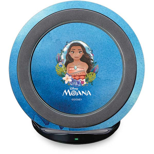 Disney Princess Moana Portrait Fast Charge Wireless Charging Stand Skin