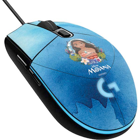 Disney Princess Moana Portrait G203 Prodigy RGB Wired Gaming Mouse Skin