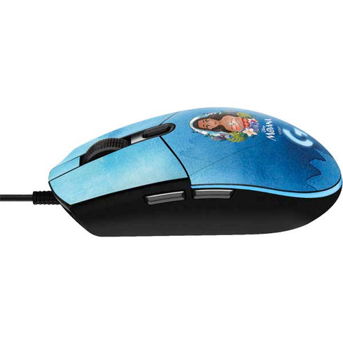Disney Princess Moana Portrait G203 Prodigy RGB Wired Gaming Mouse Skin