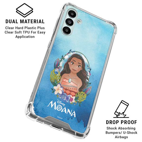 Disney Princess Moana Portrait Galaxy A13 5G Clear Case