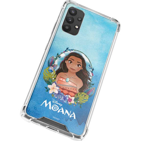 Disney Princess Moana Portrait Galaxy A32 5G Clear Case