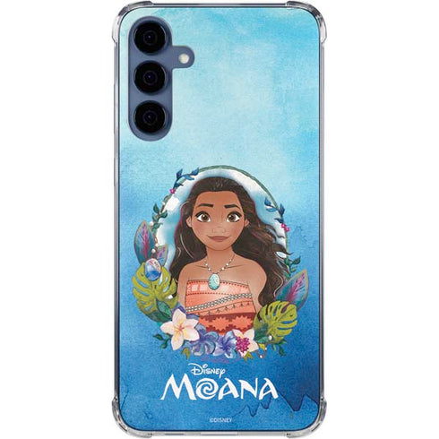 Disney Princess Moana Portrait Galaxy A55 5G Clear Case