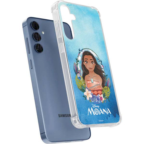 Disney Princess Moana Portrait Galaxy A55 5G Clear Case