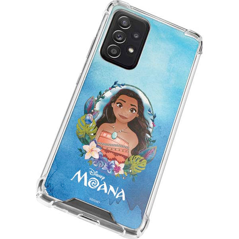 Disney Princess Moana Portrait Galaxy A72 5G Clear Case