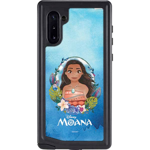 Disney Princess Moana Portrait Galaxy Note 10 Waterproof Case