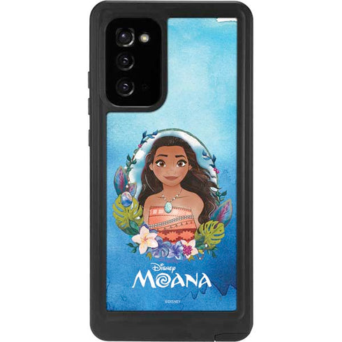 Disney Princess Moana Portrait Galaxy Note20 5G Waterproof Case