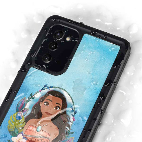 Disney Princess Moana Portrait Galaxy Note20 5G Waterproof Case