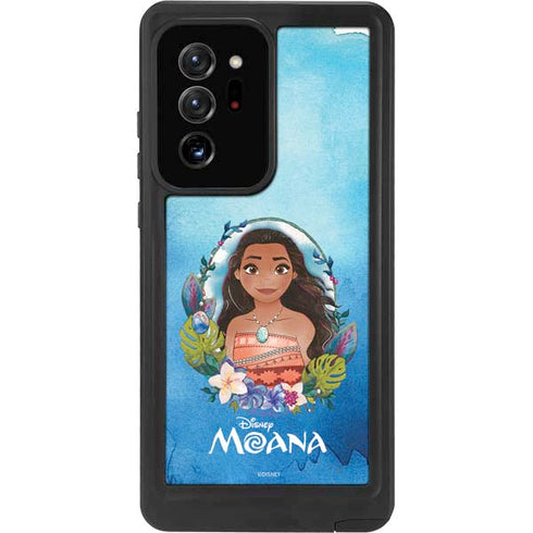 Disney Princess Moana Portrait Galaxy Note20 Ultra 5G Waterproof Case