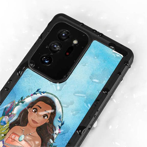 Disney Princess Moana Portrait Galaxy Note20 Ultra 5G Waterproof Case