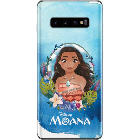 Disney Princess Moana Portrait Galaxy S10 Plus Skin