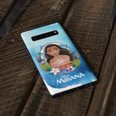 Disney Princess Moana Portrait Galaxy S10 Plus Skin