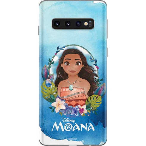 Disney Princess Moana Portrait Galaxy S10 Skin
