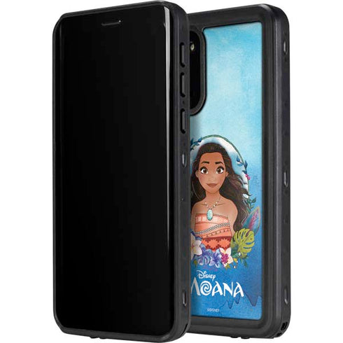 Disney Princess Moana Portrait Galaxy S20 Plus Waterproof Case