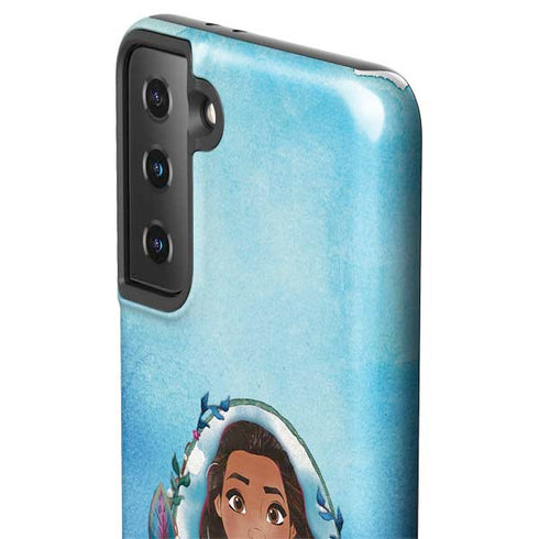 Disney Princess Moana Portrait Galaxy S21 Plus 5G Pro Case