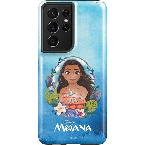 Disney Princess Moana Portrait Galaxy S21 Ultra 5G Pro Case